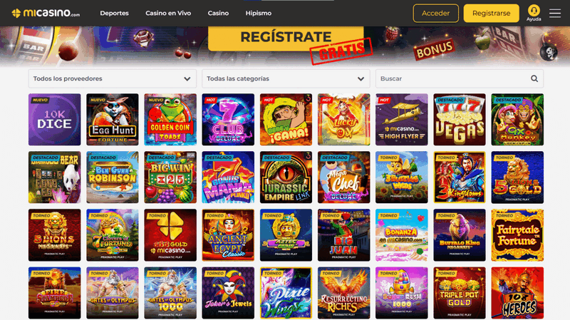 MiCasino Online: Una experiencia de juego completa